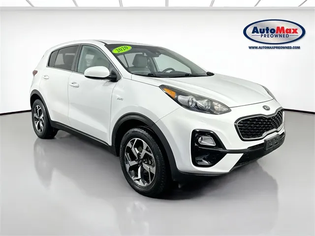 White 2020 Kia Sportage LX for sale in Marlborough, MA