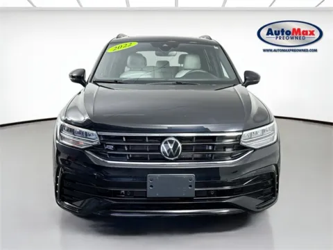 Black 2022 Volkswagen Tiguan 2.0T SE R-Line Black for sale in Marlborough, MA