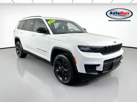 White 2023 Jeep Grand Cherokee L Altitude for sale in Marlborough, MA