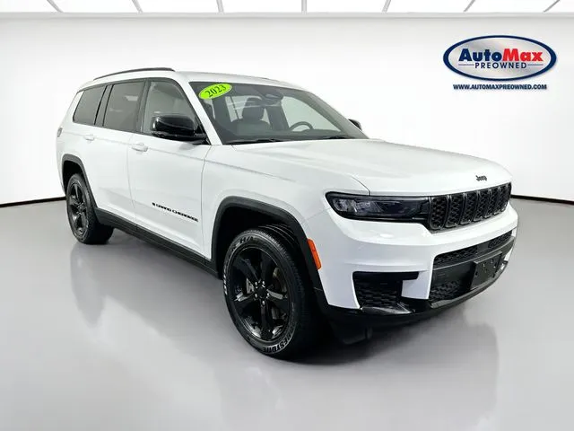 White 2023 Jeep Grand Cherokee L Altitude for sale in Marlborough, MA