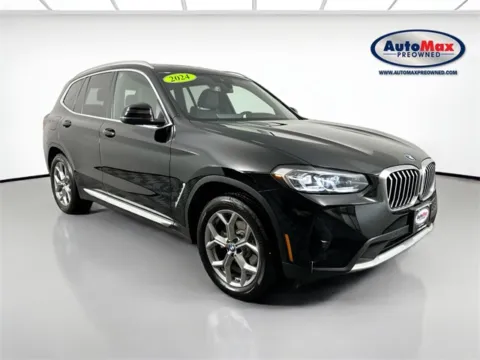 Black 2024 BMW X3 xDrive30i for sale in Marlborough, MA