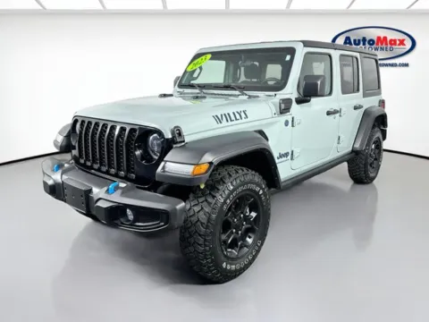 More photos of 2023 Jeep Wrangler Willys 4xe at AutoMax Marlborough, MA