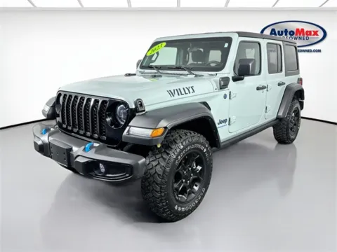 More photos of 2023 Jeep Wrangler Willys 4xe at AutoMax Marlborough, MA