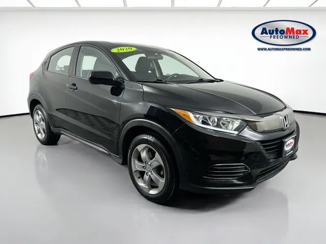 Black 2020 Honda HR-V LX for sale in Marlborough, MA