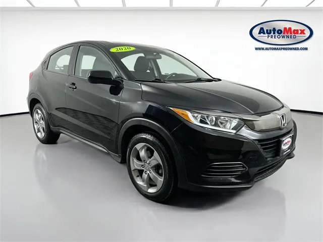 Black 2020 Honda HR-V LX for sale in Marlborough, MA