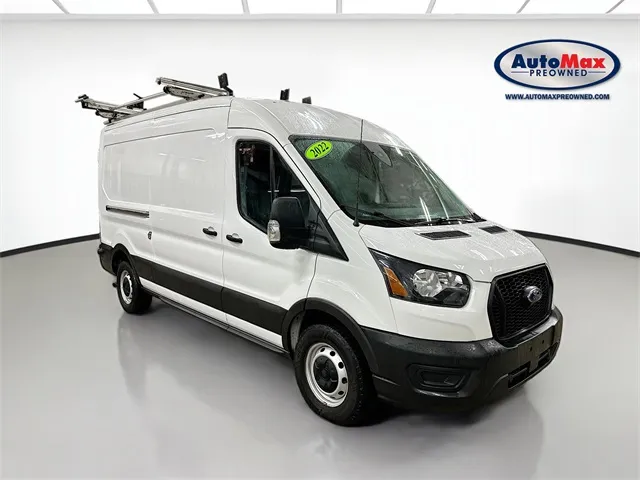 White 2022 Ford Transit-250 148" Medium Roof for sale in Marlborough, MA