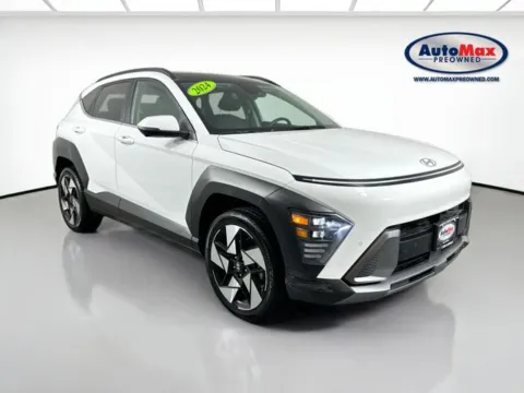White 2024 Hyundai Kona Limited for sale in Marlborough, MA