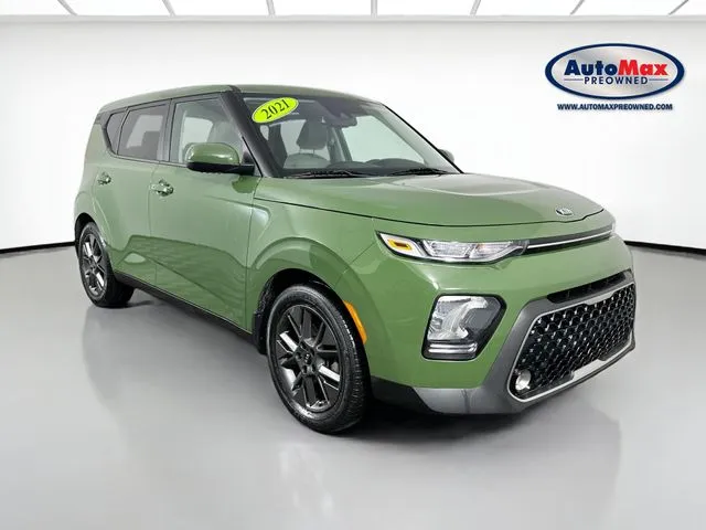 Green 2021 Kia Soul EX for sale in Marlborough, MA