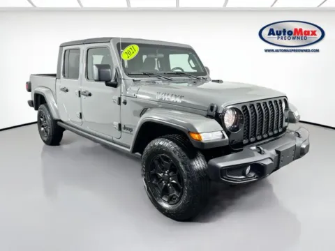 Gray 2021 Jeep Gladiator Willys for sale in Marlborough, MA