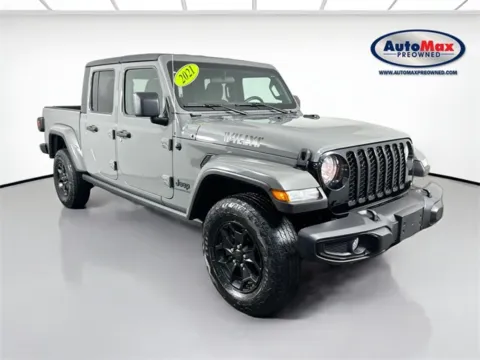 Gray 2021 Jeep Gladiator Willys for sale in Marlborough, MA