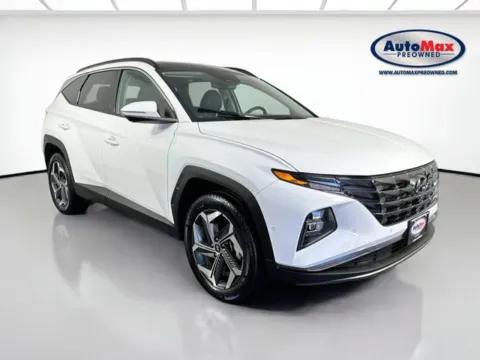 White 2023 Hyundai Tucson Limited for sale in Marlborough, MA