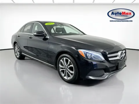 Black 2017 Mercedes-Benz C-Class C 300 for sale in Marlborough, MA