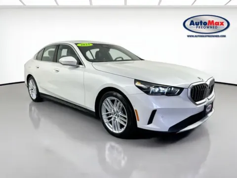 White 2025 BMW 5 Series 530i xDrive for sale in Marlborough, MA