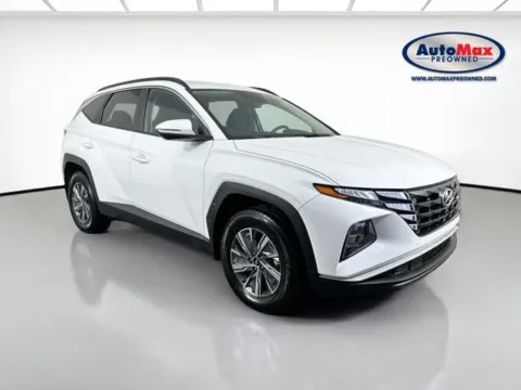 White 2022 Hyundai Tucson Hybrid Blue for sale in Marlborough, MA