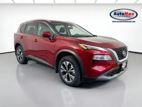 Red 2023 Nissan Rogue SV for sale in Marlborough, MA