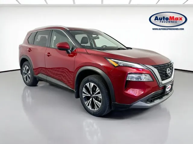 Red 2023 Nissan Rogue SV for sale in Marlborough, MA