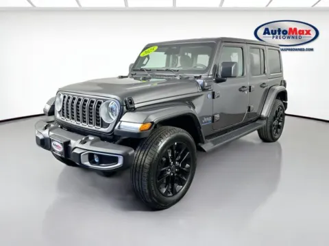 Another view of 2025 Jeep Wrangler Sahara 4xe for sale in Marlborough, MA at AutoMax Marlborough