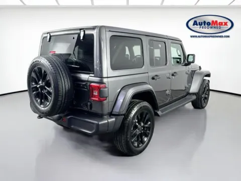 Photos of 2025 Jeep Wrangler Sahara 4xe for sale in Marlborough, MA at AutoMax Marlborough