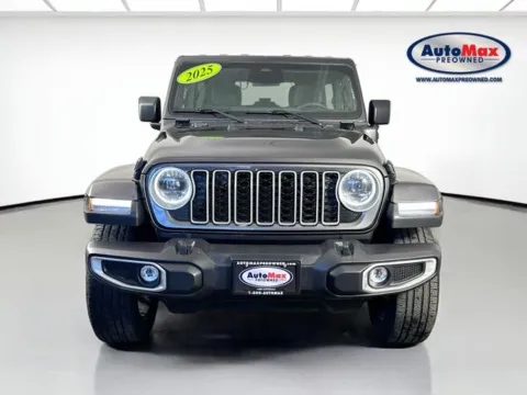 Photos of 2025 Jeep Wrangler Sahara 4xe for sale in Marlborough, MA at AutoMax Marlborough