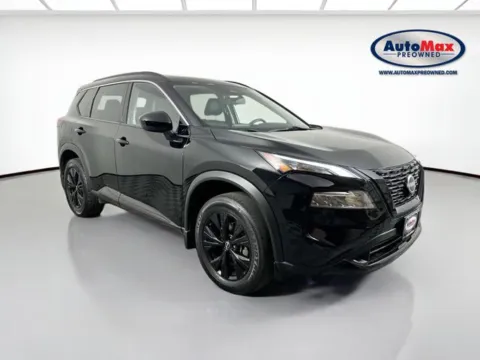 Black 2023 Nissan Rogue SV for sale in Marlborough, MA