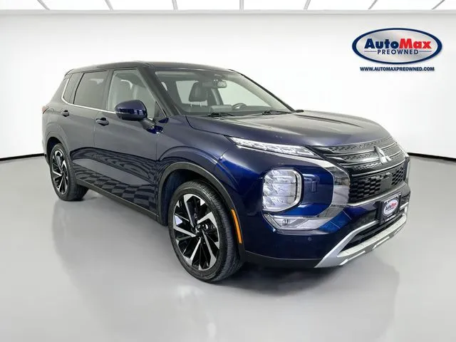 Blue 2022 Mitsubishi Outlander SE for sale in Marlborough, MA