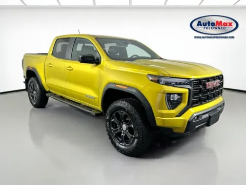 Yellow 2023 GMC Canyon Elevation for sale in Marlborough, MA