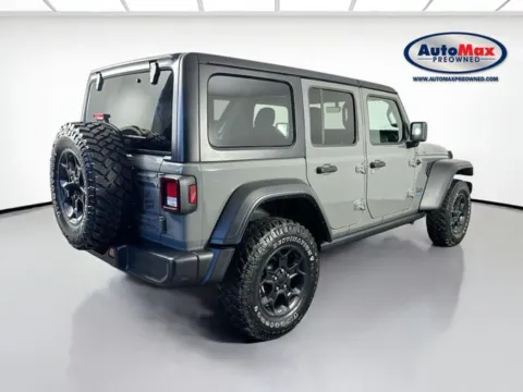 Photos of 2023 Jeep Wrangler Willys 4xe for sale in Marlborough, MA at AutoMax Marlborough