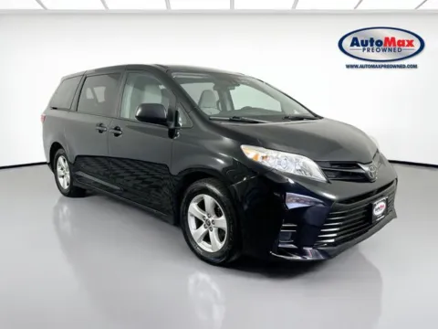 Black 2019 Toyota Sienna L for sale in Marlborough, MA