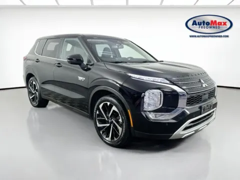 Black 2023 Mitsubishi Outlander PHEV SE for sale in Marlborough, MA