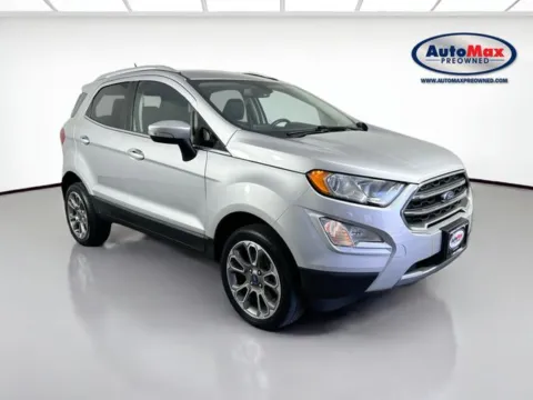 Silver 2021 Ford EcoSport Titanium for sale in Marlborough, MA