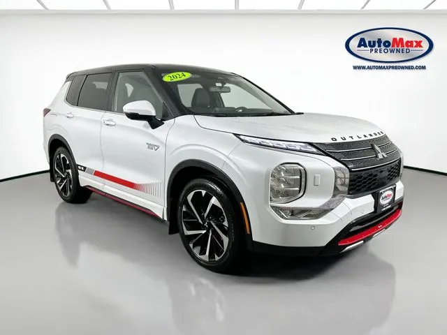 White 2024 Mitsubishi Outlander PHEV SE Ralliart for sale in Marlborough, MA