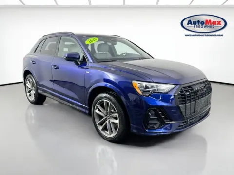 Blue 2022 Audi Q3 Premium for sale in Marlborough, MA