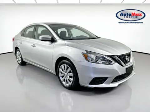 Silver 2017 Nissan Sentra S for sale in Marlborough, MA