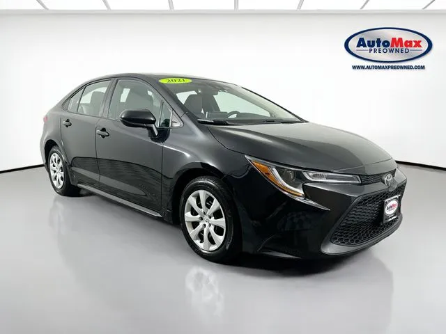 Black 2021 Toyota Corolla LE for sale in Marlborough, MA