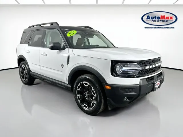 White 2025 Ford Bronco Sport Outer Banks for sale in Marlborough, MA