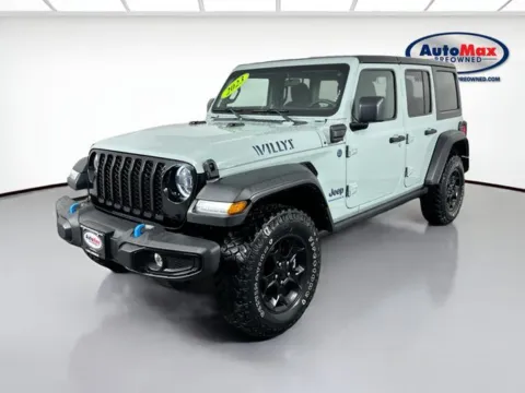 More photos of 2023 Jeep Wrangler Willys 4xe at AutoMax Marlborough, MA