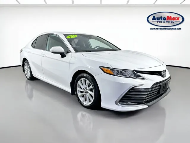 White 2021 Toyota Camry LE for sale in Marlborough, MA