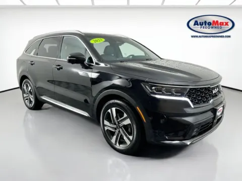 Black 2023 Kia Sorento Plug-In Hybrid SX Prestige for sale in Marlborough, MA