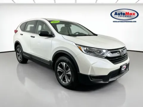 White 2018 Honda CR-V LX for sale in Marlborough, MA