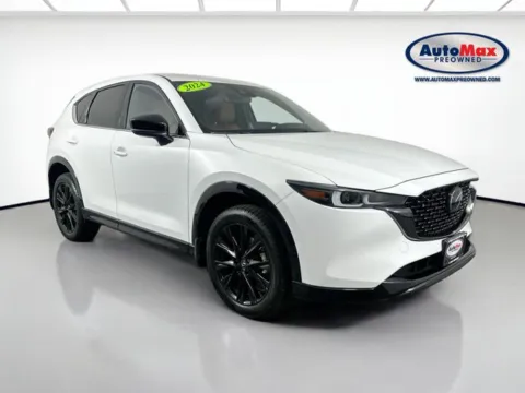 White 2024 Mazda CX-5 2.5 Carbon Turbo for sale in Marlborough, MA