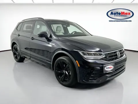 Black 2023 Volkswagen Tiguan 2.0T SE R-Line Black for sale in Marlborough, MA