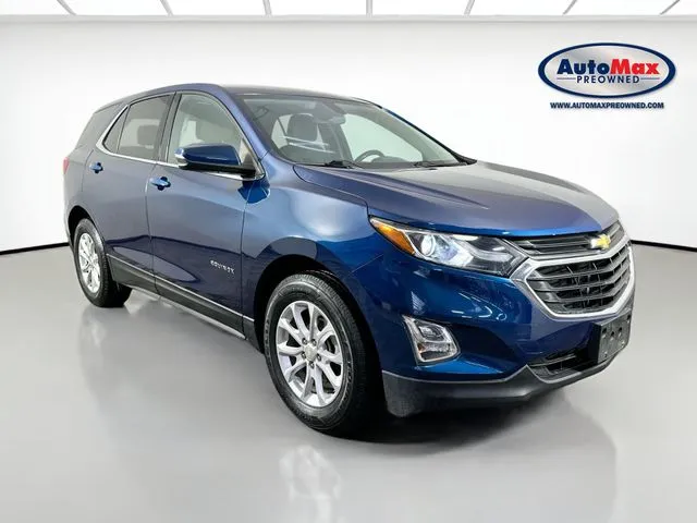 Blue 2019 Chevrolet Equinox LT for sale in Marlborough, MA
