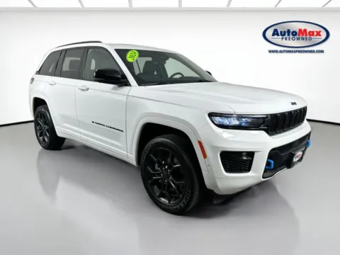 White 2024 Jeep Grand Cherokee 4xe for sale in Marlborough, MA