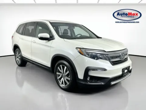 White 2019 Honda Pilot EX for sale in Marlborough, MA