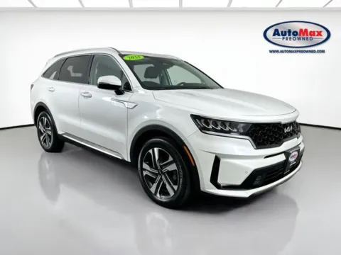 White 2023 Kia Sorento Hybrid EX for sale in Marlborough, MA