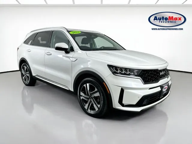 White 2023 Kia Sorento Hybrid EX for sale in Marlborough, MA