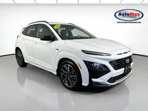 White 2023 Hyundai Kona N Line for sale in Marlborough, MA