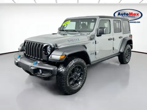 More photos of 2023 Jeep Wrangler Willys 4xe at AutoMax Marlborough, MA