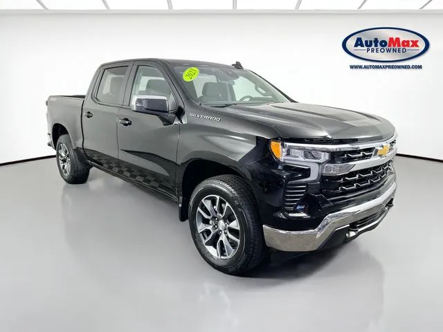 Black 2023 Chevrolet Silverado 1500 LT for sale in Marlborough, MA