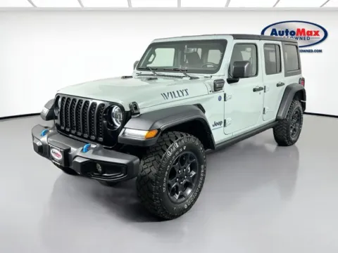 More photos of 2023 Jeep Wrangler Willys 4xe at AutoMax Marlborough, MA